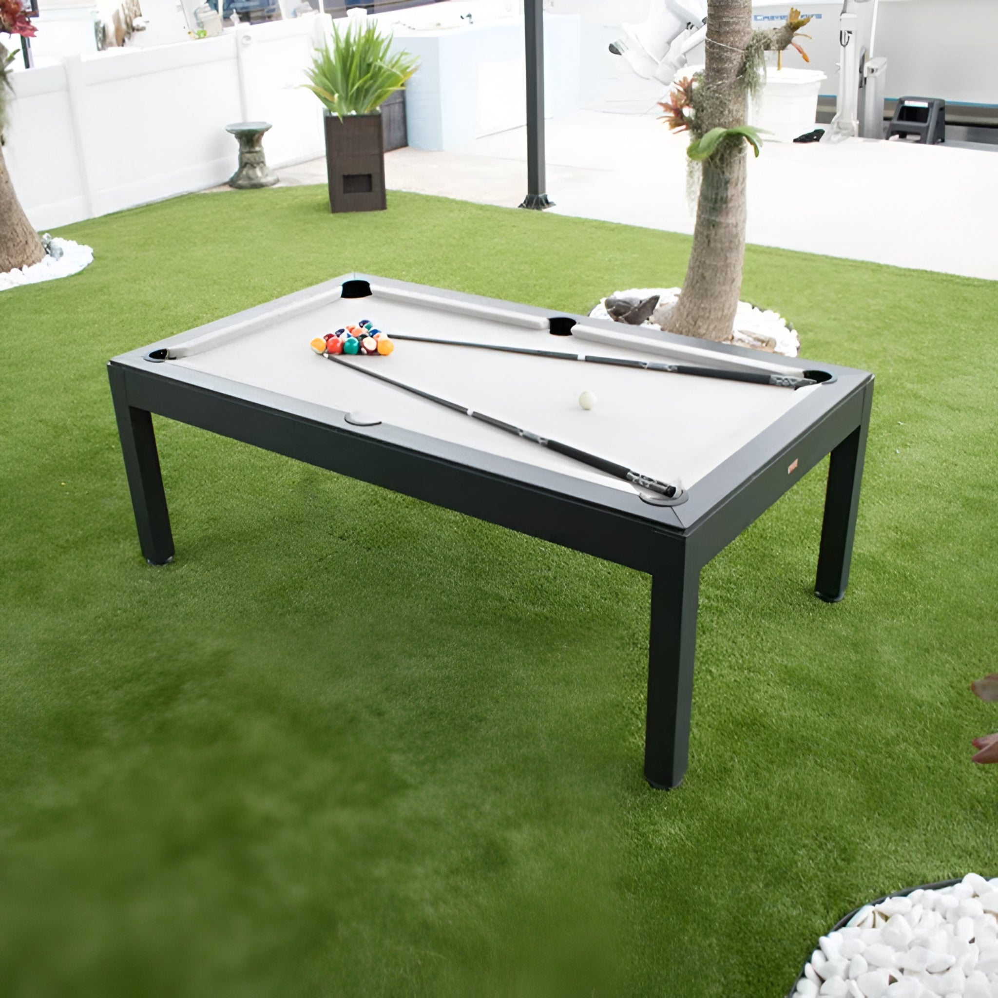 Panama Jack Billiard 7' Pool Table with Leg Levelers