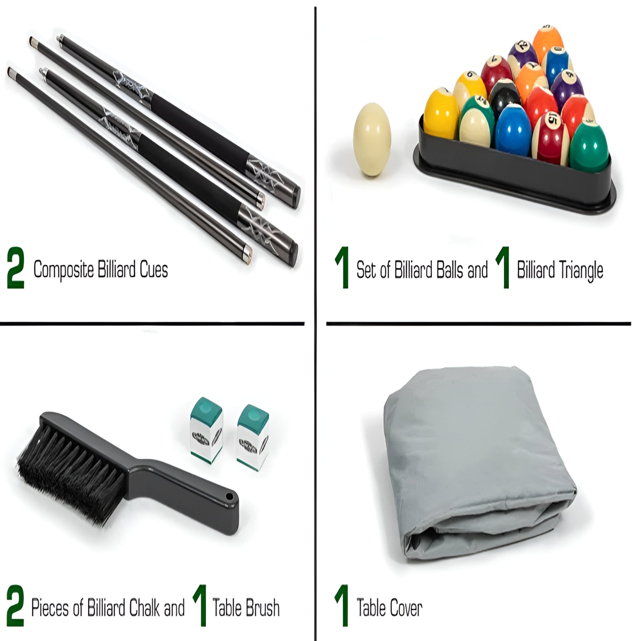 Panama Jack Billiard  7' Pool Table with Leg Levelers