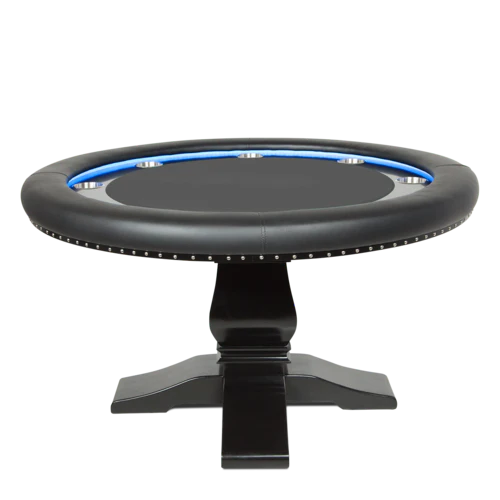 BBO Ginza LED 8-Person Poker Table with Dining Top (2BBO-GINZ)