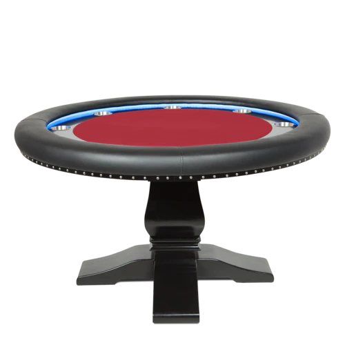 BBO Ginza LED 8-Person Poker Table with Dining Top (2BBO-GINZ)